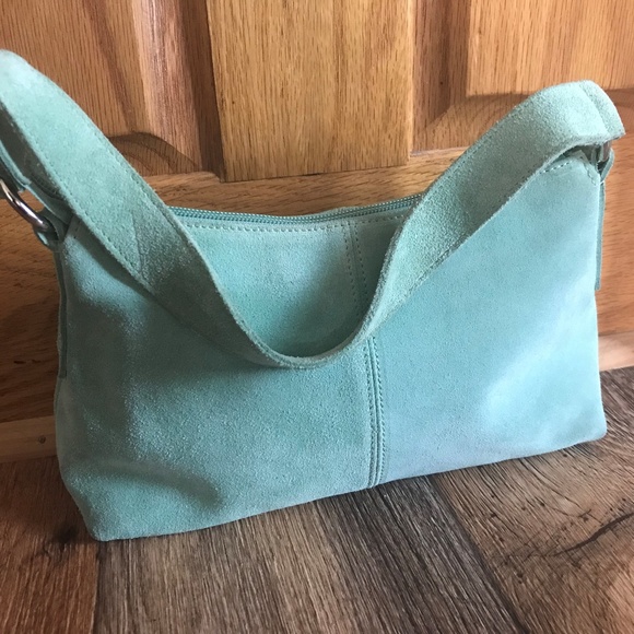 Appleseed's Handbags - Appleseed's Women Hand Bag Light Green Leather